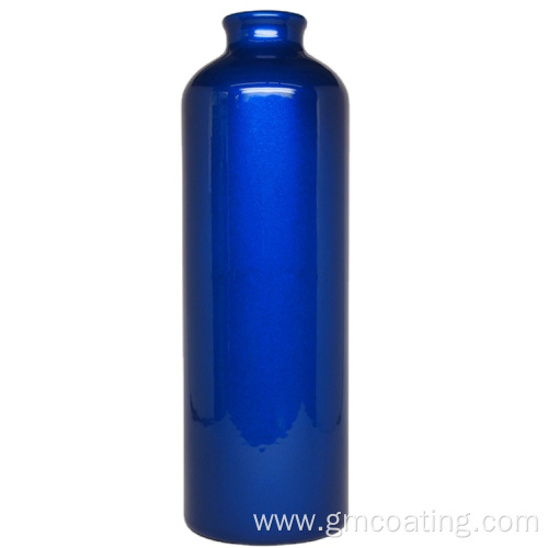 bright glitter pepsi blue static powder coating paint